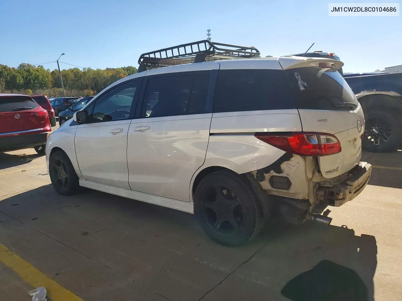 2012 MAZDA 5 VIN JM1CW2DL8C0104686 — фото 2