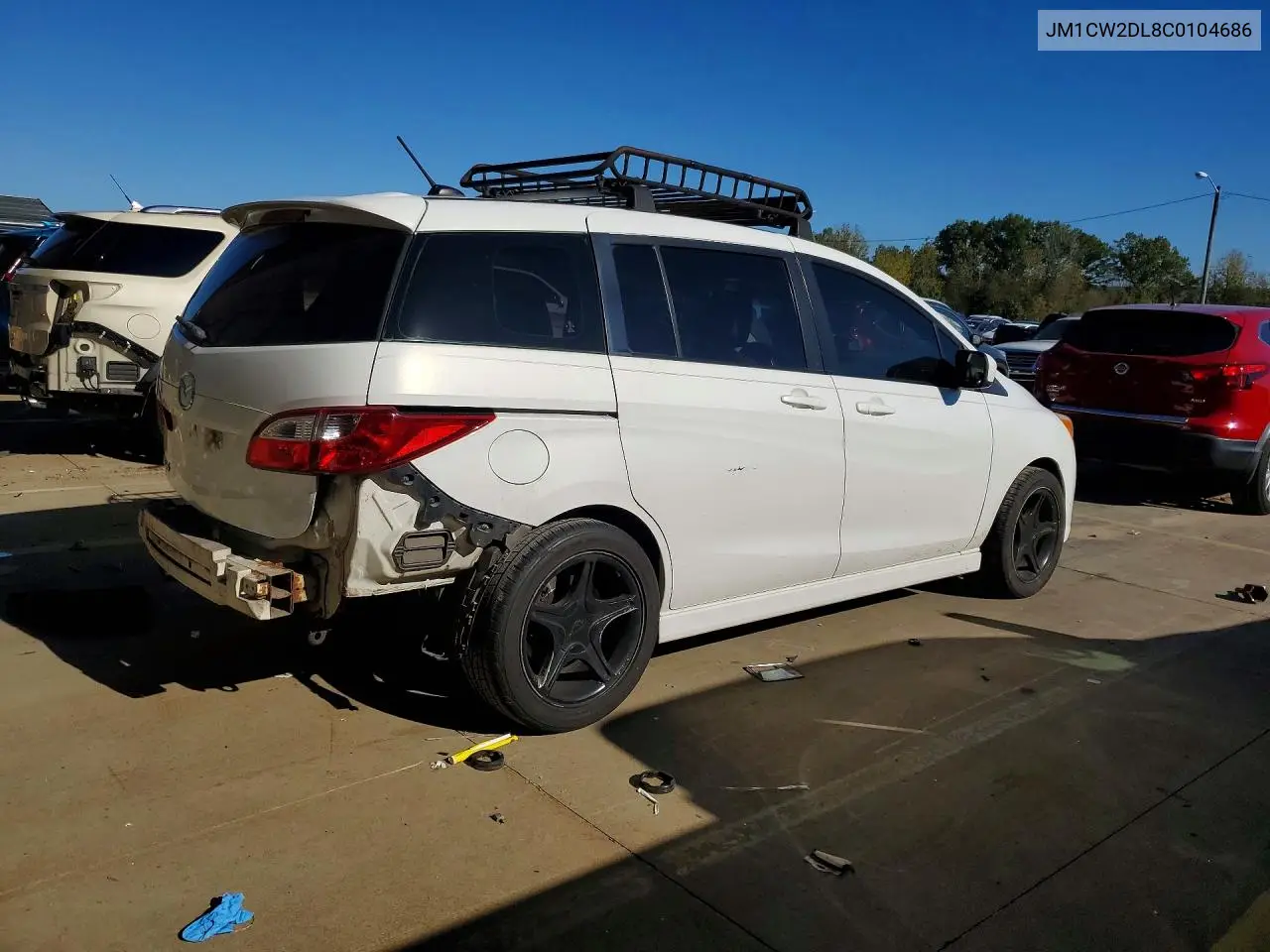 2012 MAZDA 5 VIN JM1CW2DL8C0104686 — фото 3