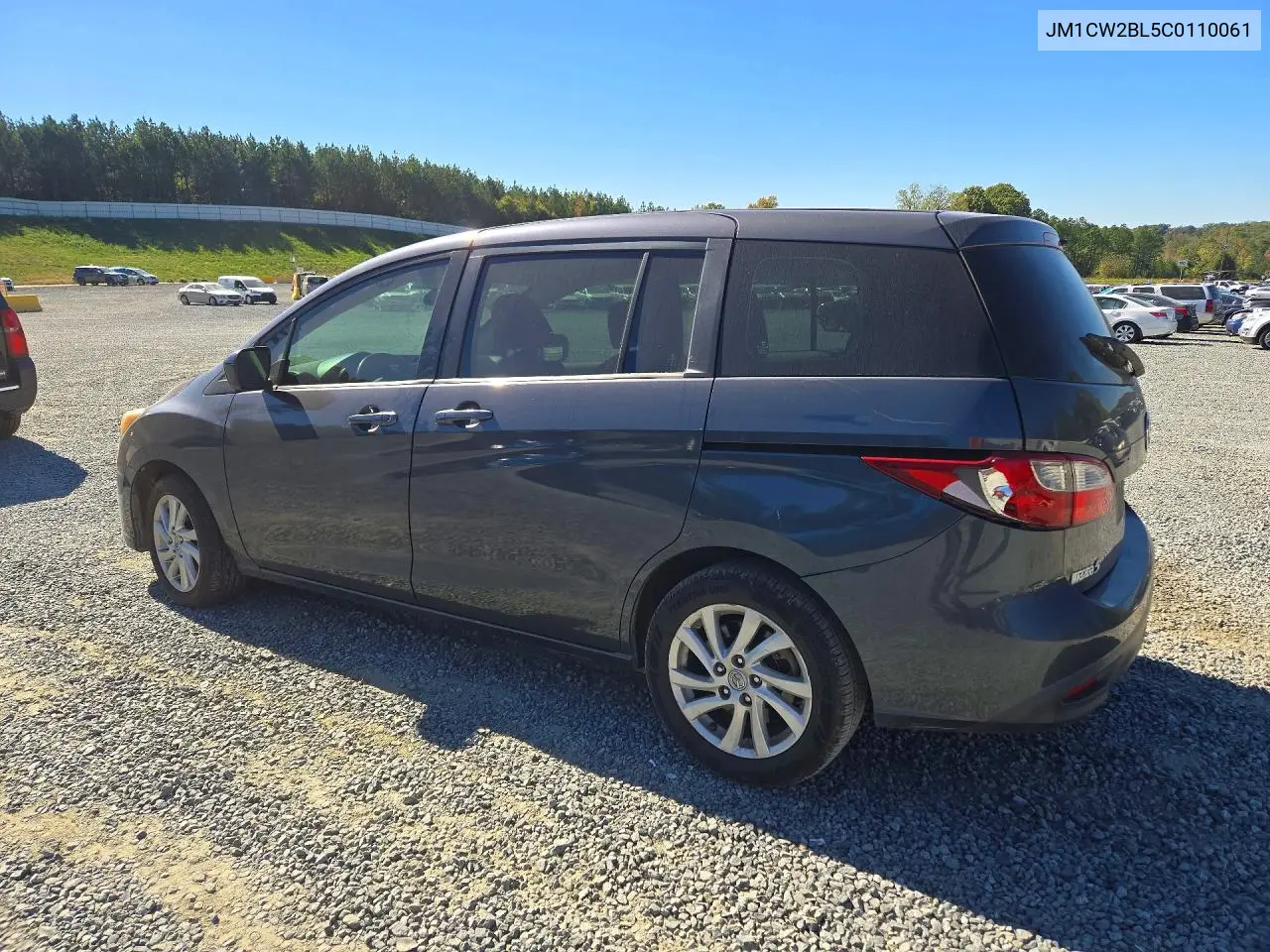 2012 MAZDA 5 VIN JM1CW2BL5C0110061 — фото 2