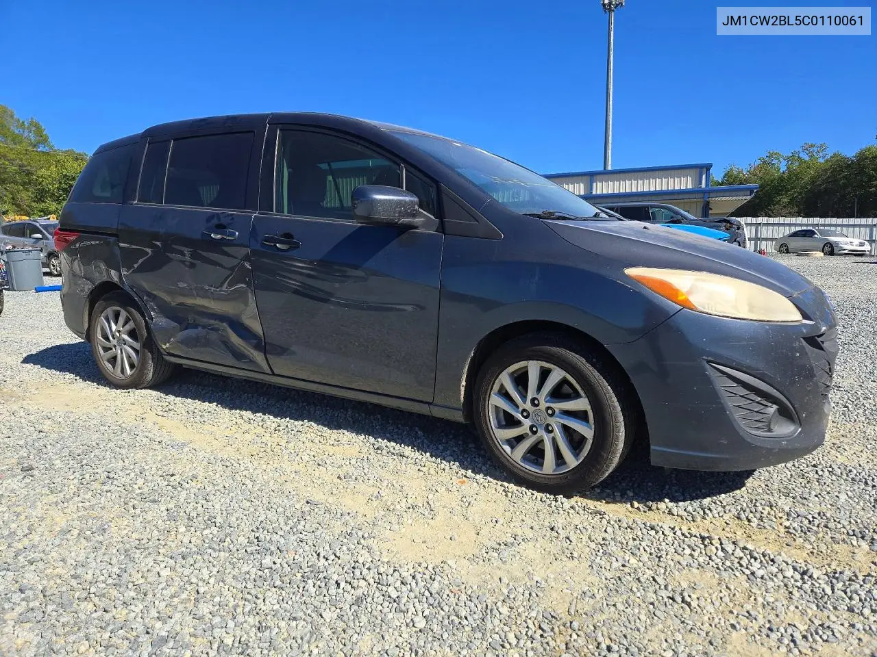 2012 MAZDA 5 VIN JM1CW2BL5C0110061 — фото 4