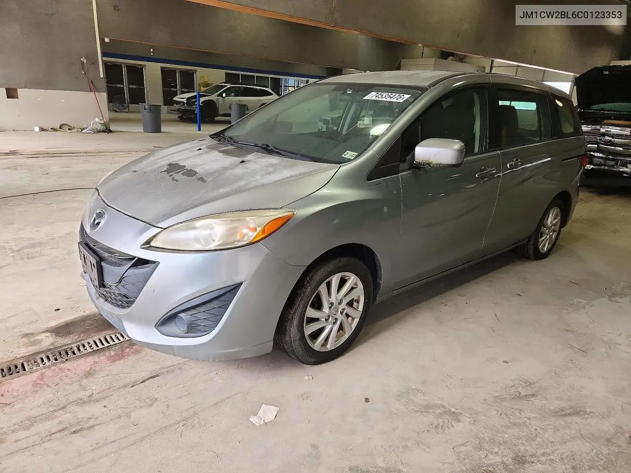 MAZDA 5 2012, VIN JM1CW2BL6C0123353