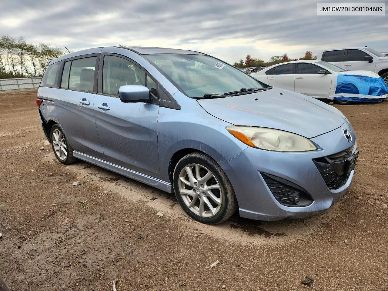 2012 MAZDA 5 VIN JM1CW2DL3C0104689 — фото 4