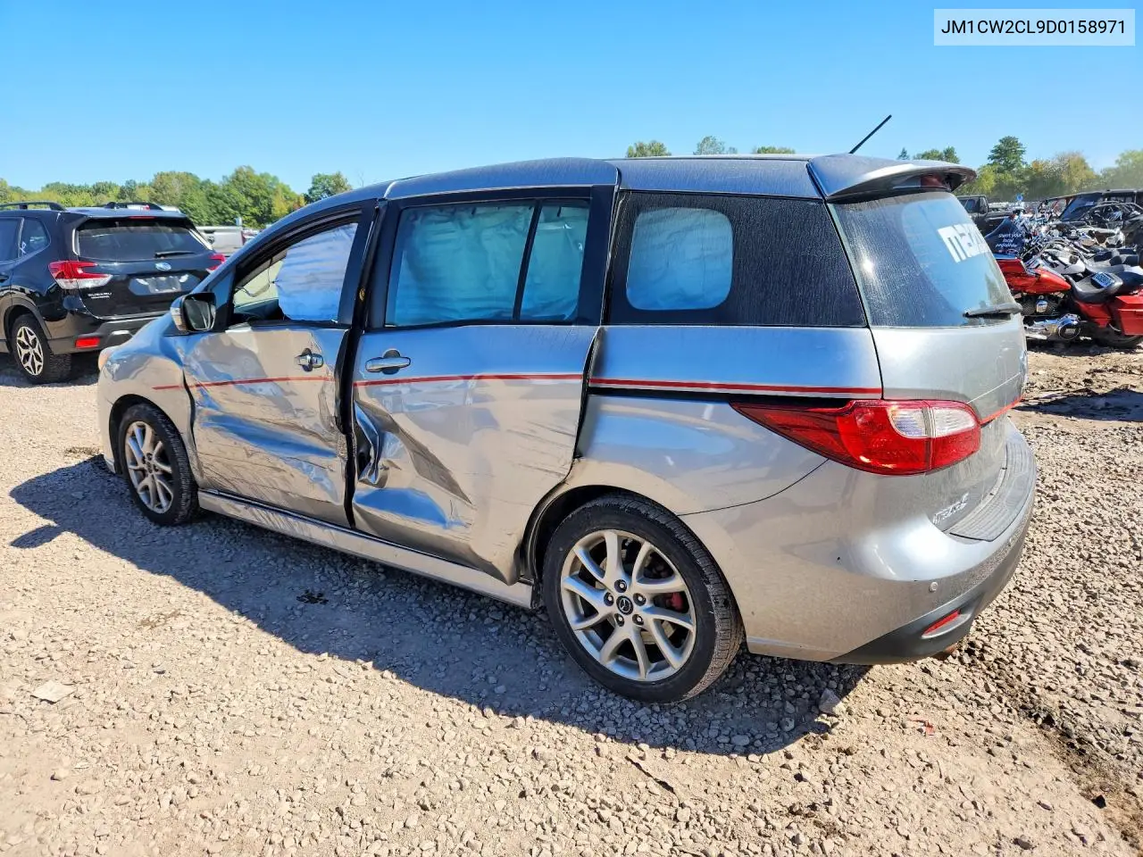 2013 MAZDA 5 VIN JM1CW2CL9D0158971 — фото 2