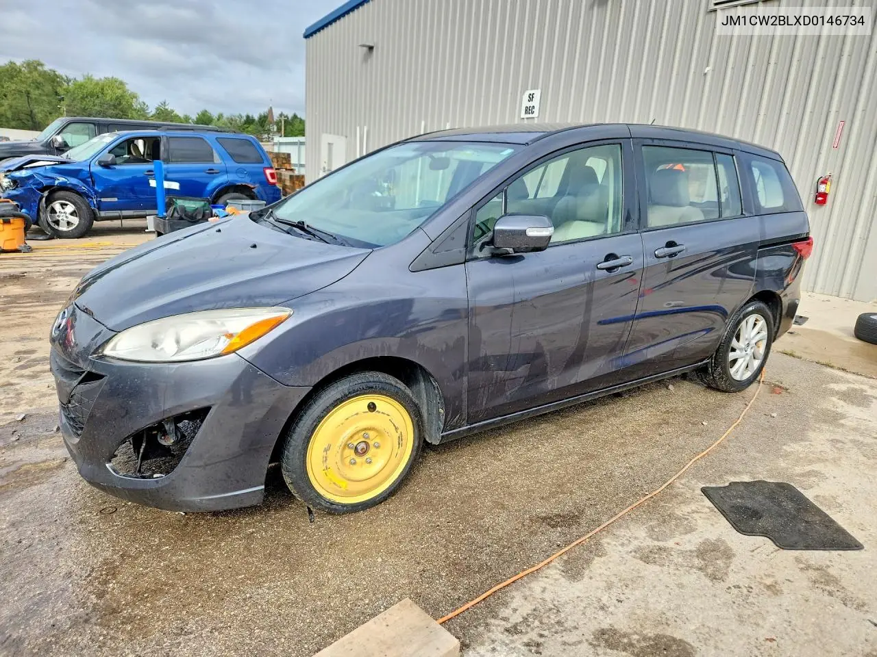 MAZDA 5 2013, VIN JM1CW2BLXD0146734