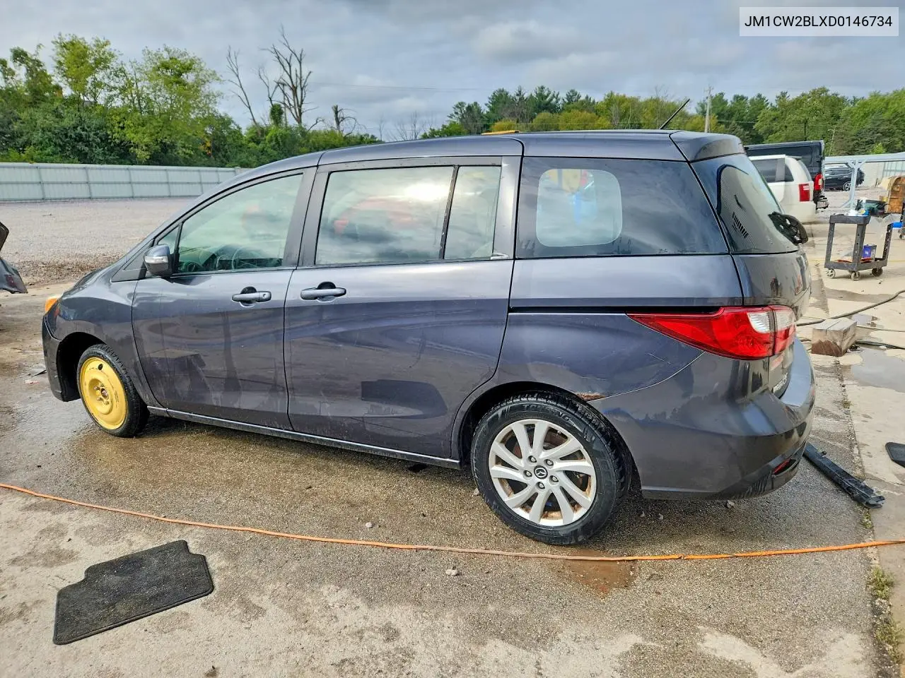 2013 MAZDA 5 VIN JM1CW2BLXD0146734 — фото 2