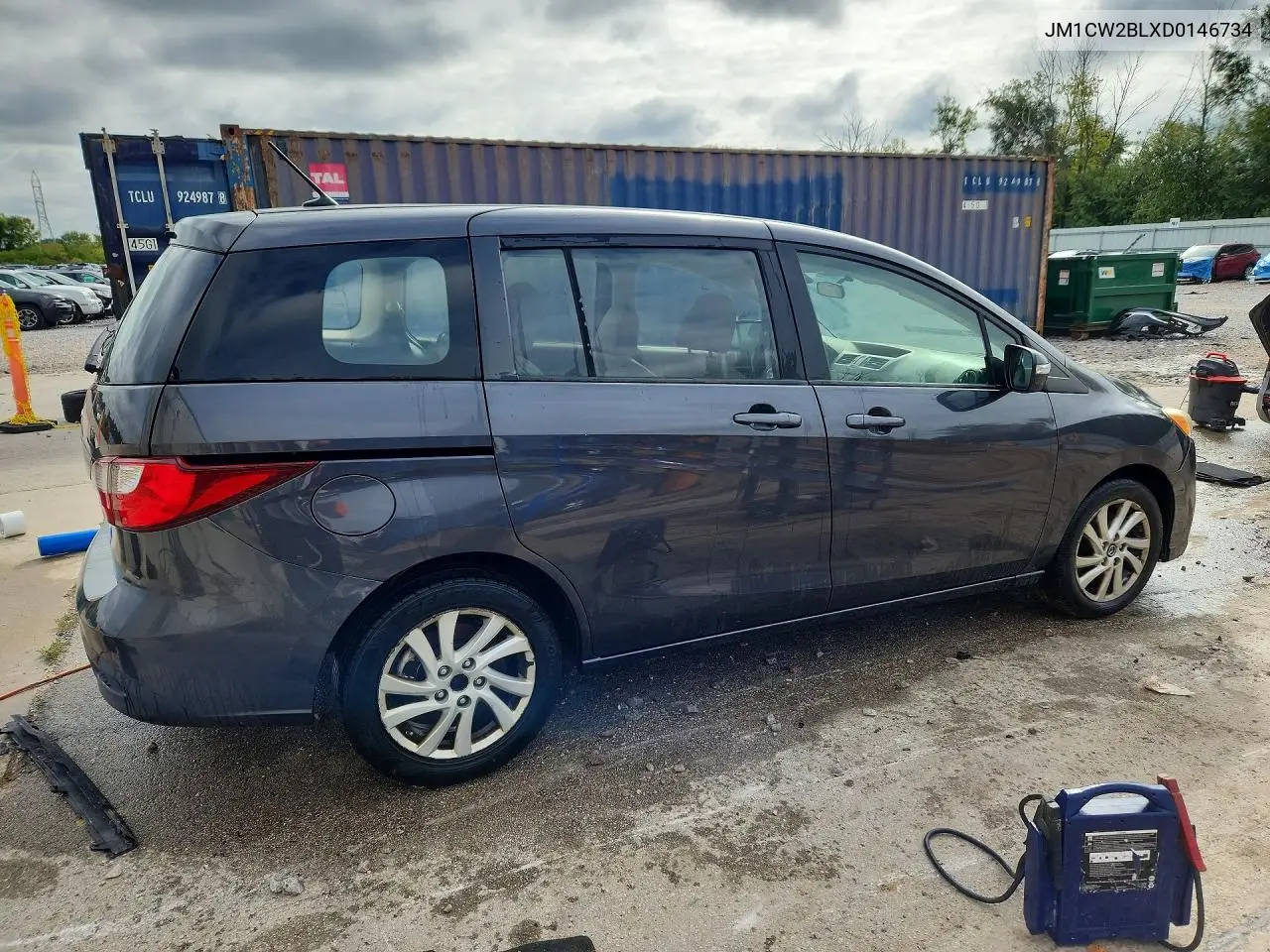 2013 MAZDA 5 VIN JM1CW2BLXD0146734 — фото 3
