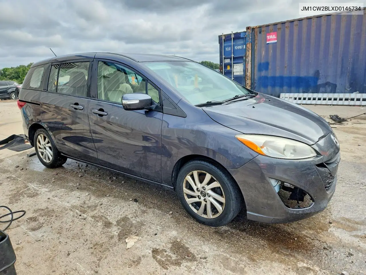 2013 MAZDA 5 VIN JM1CW2BLXD0146734 — фото 4