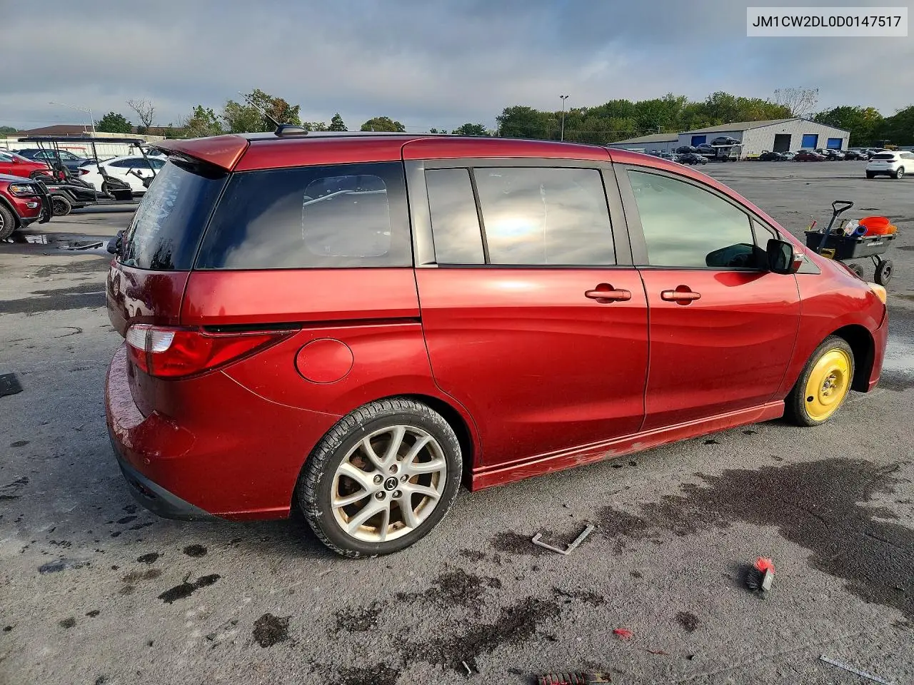 2013 MAZDA 5 VIN JM1CW2DL0D0147517 — фото 3