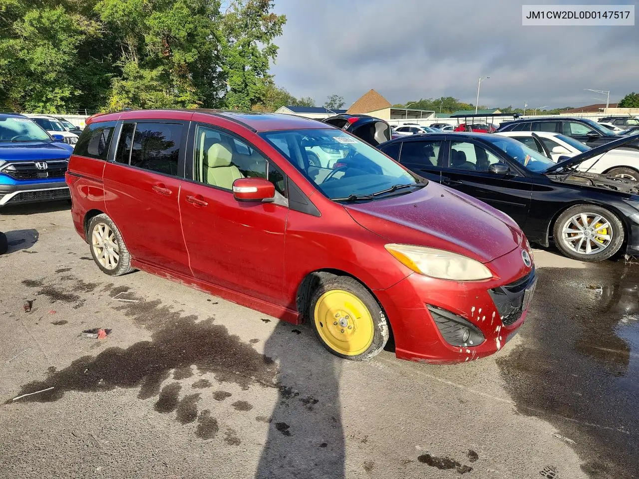 2013 MAZDA 5 VIN JM1CW2DL0D0147517 — фото 4