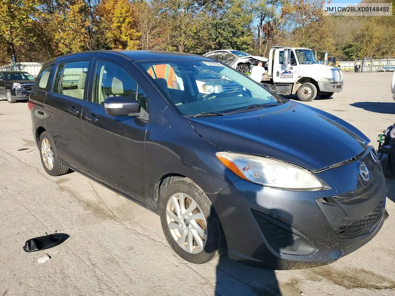 2013 MAZDA 5 VIN JM1CW2BLXD0148452 — фото 4