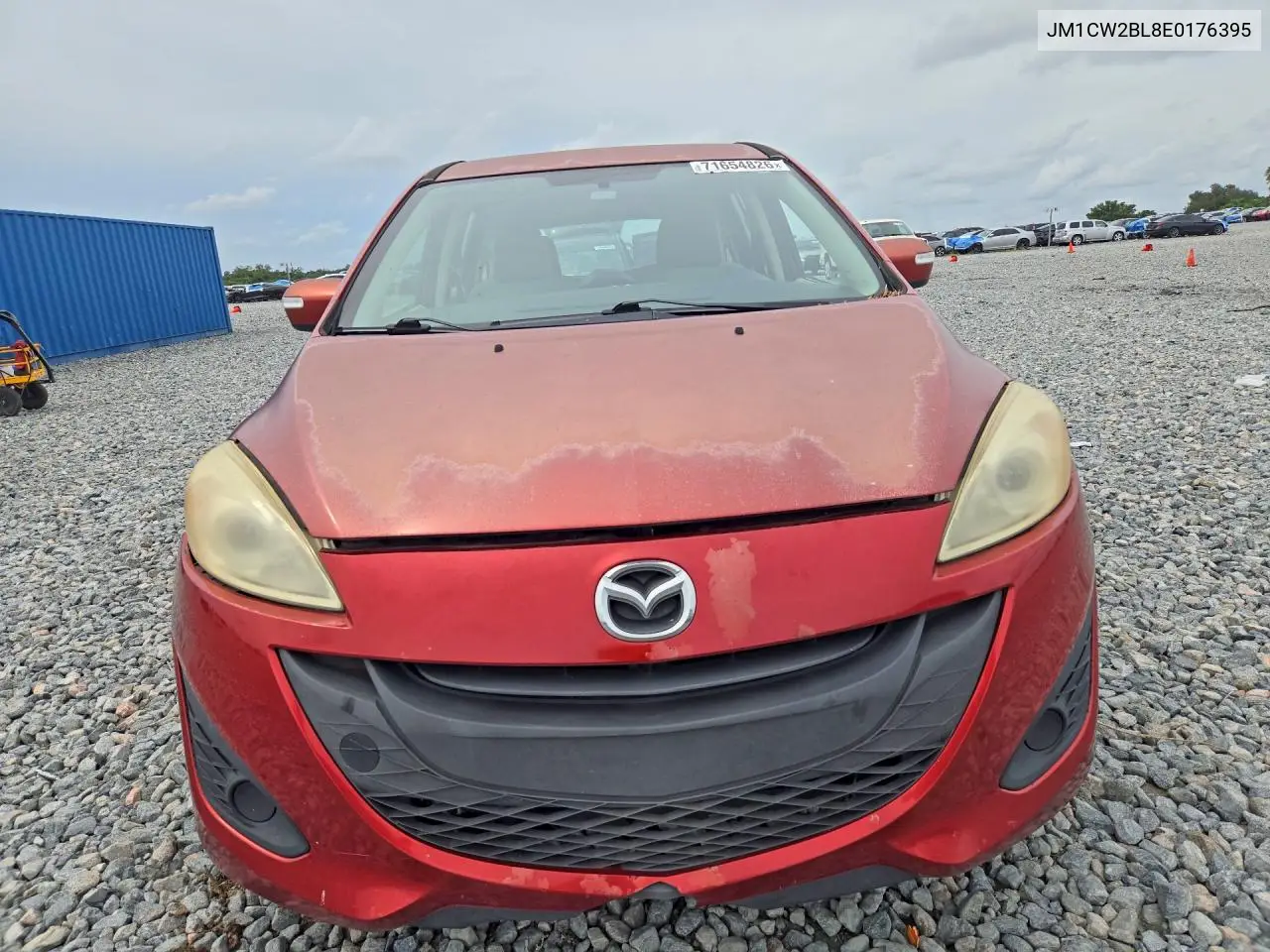 2014 MAZDA 5 VIN JM1CW2BL8E0176395 — фото 2