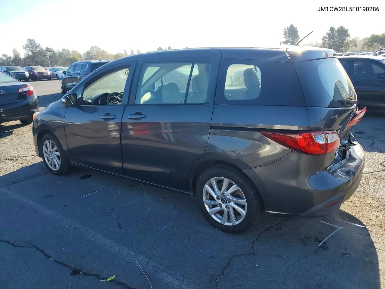 2015 MAZDA 5 VIN JM1CW2BL5F0190286 — фото 2