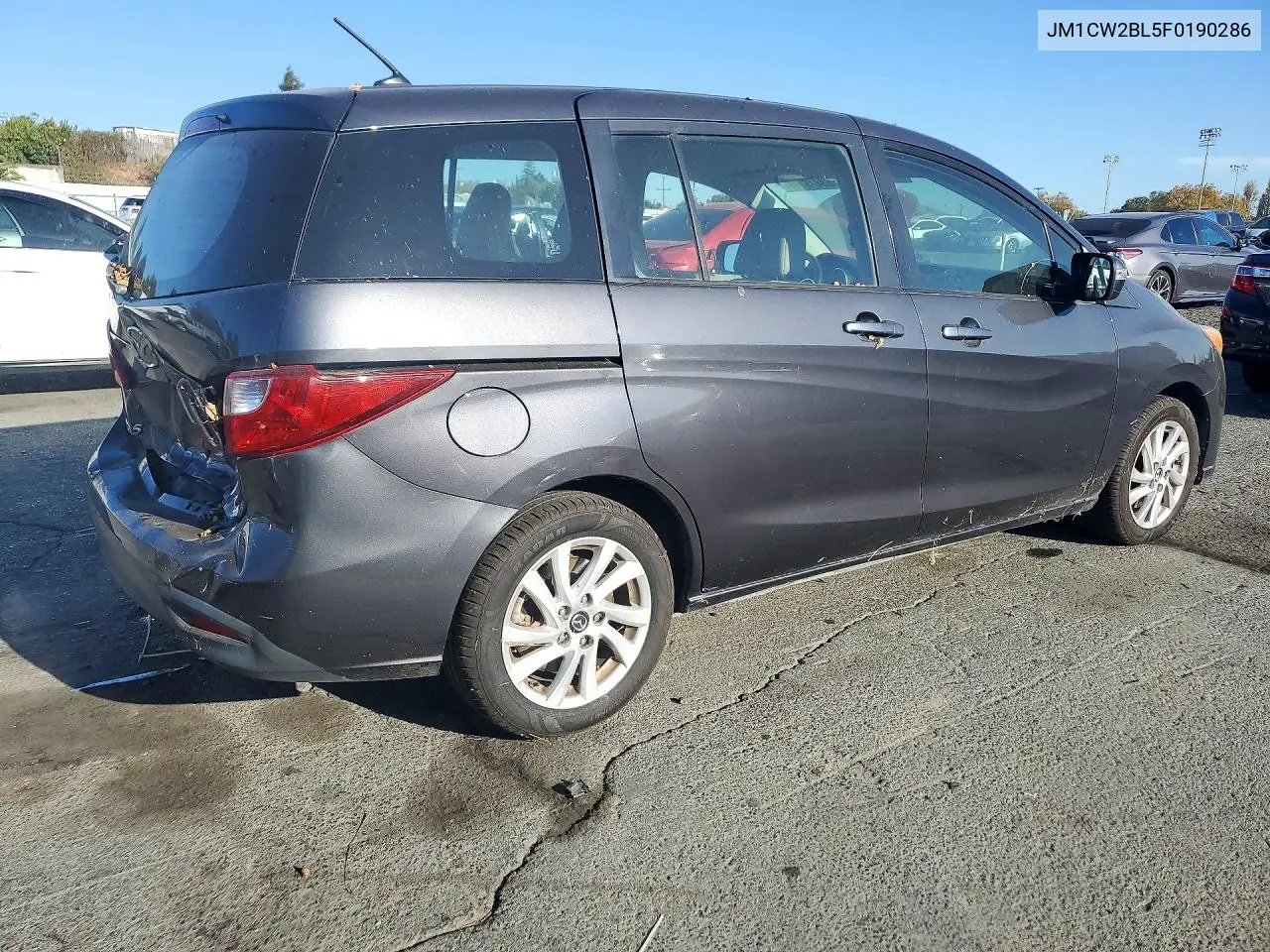 2015 MAZDA 5 VIN JM1CW2BL5F0190286 — фото 3