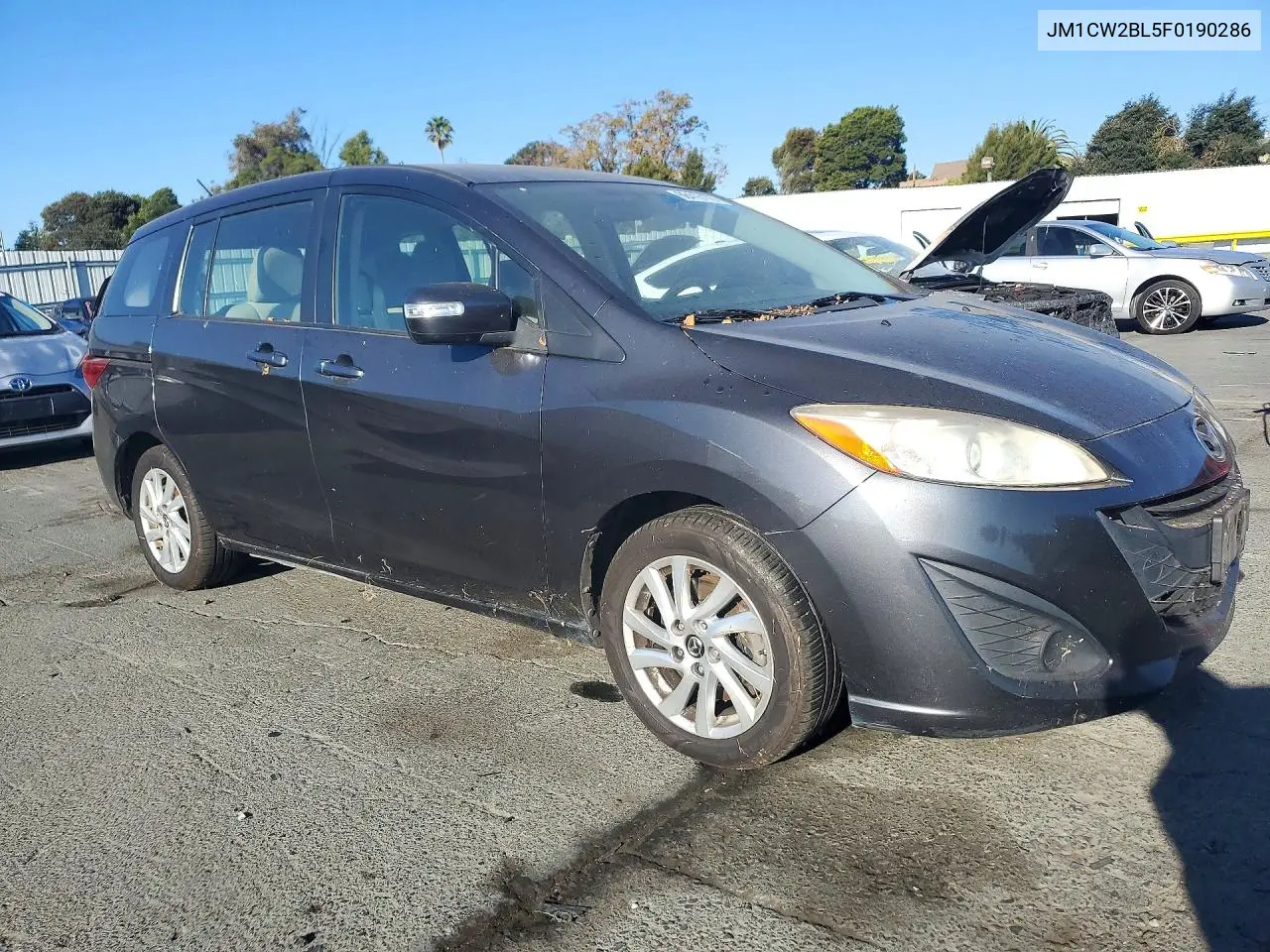 2015 MAZDA 5 VIN JM1CW2BL5F0190286 — фото 4