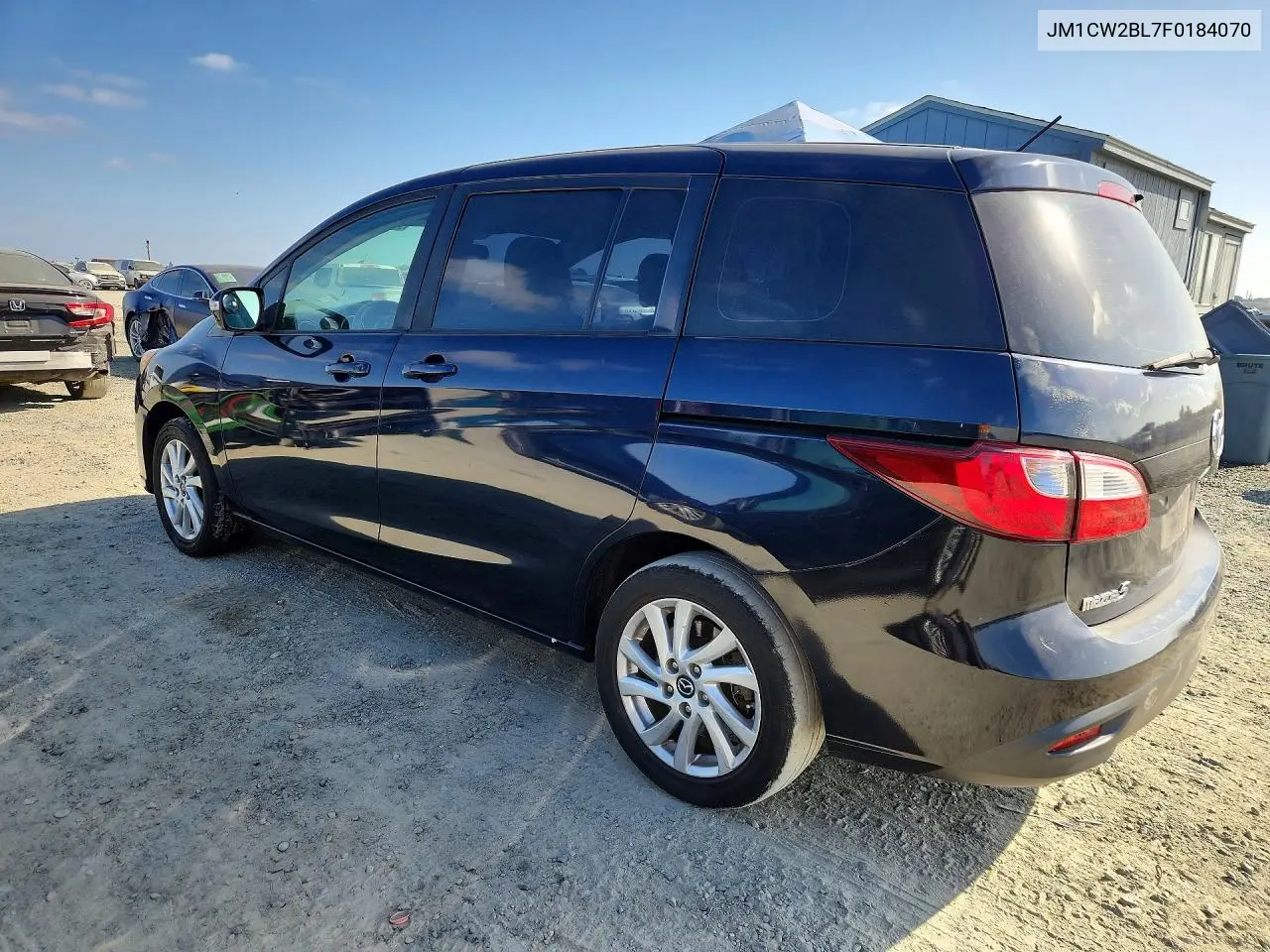 2015 MAZDA 5 VIN JM1CW2BL7F0184070 — фото 2