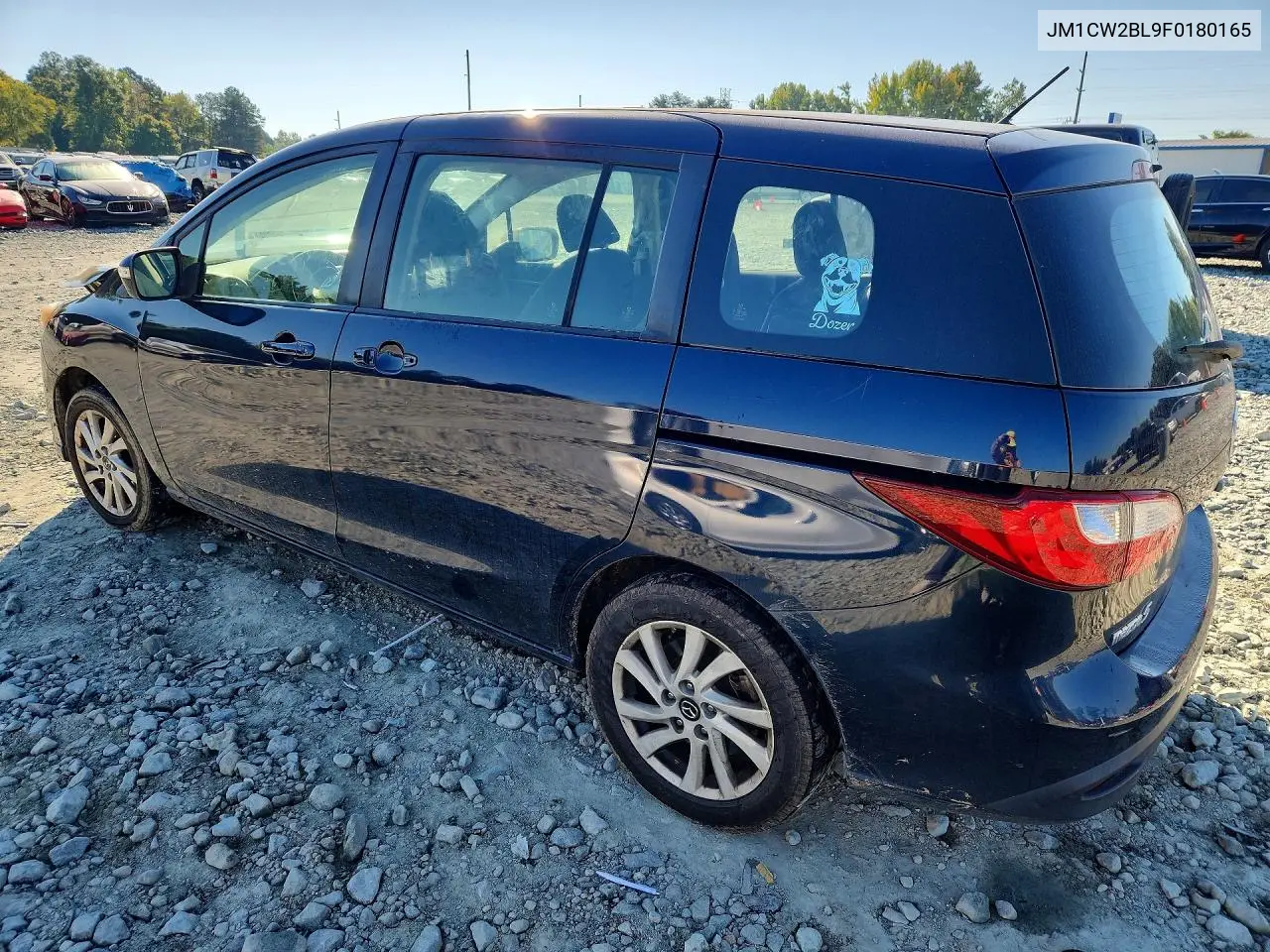 2015 MAZDA 5 VIN JM1CW2BL9F0180165 — фото 2