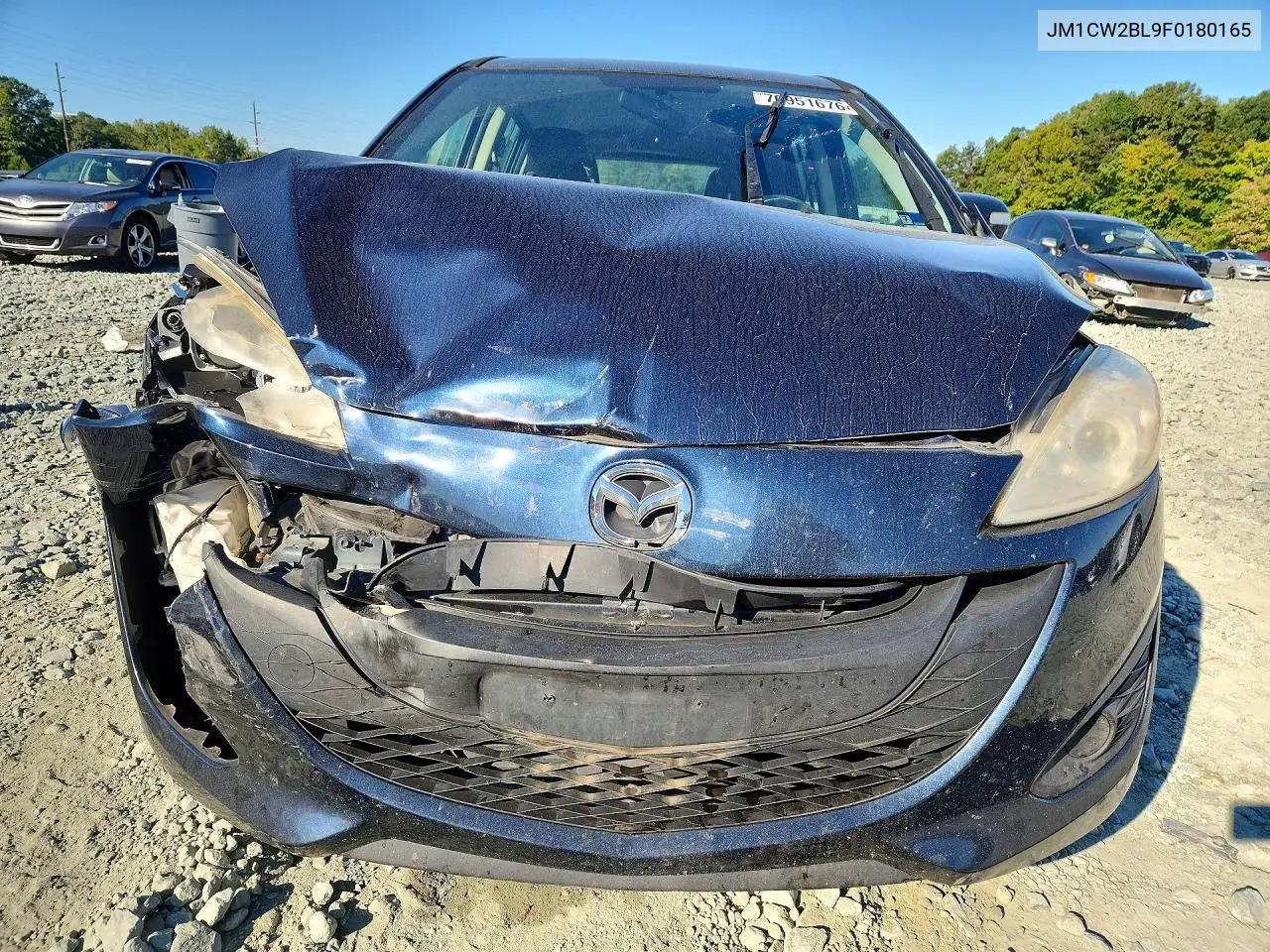 2015 MAZDA 5 VIN JM1CW2BL9F0180165 — фото 5