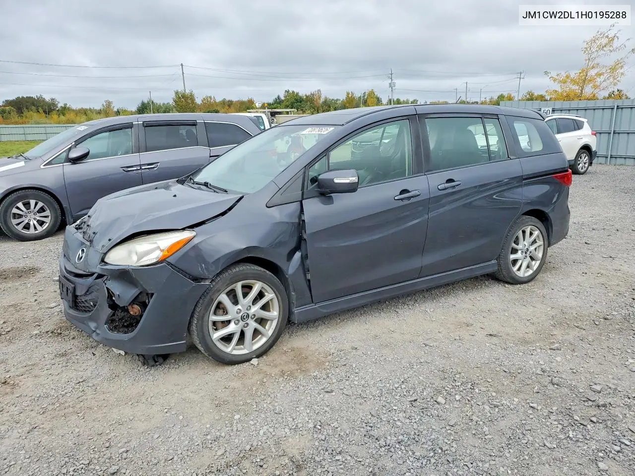 MAZDA 5 2017, VIN JM1CW2DL1H0195288