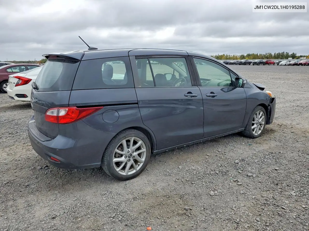 2017 MAZDA 5 VIN JM1CW2DL1H0195288 — фото 3