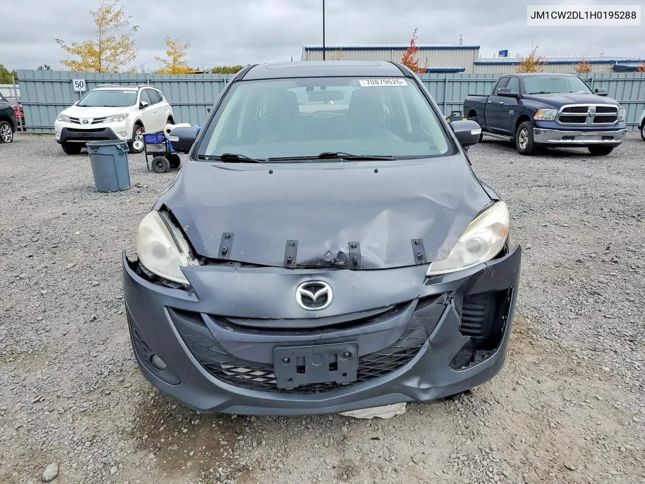 2017 MAZDA 5 VIN JM1CW2DL1H0195288 — фото 5