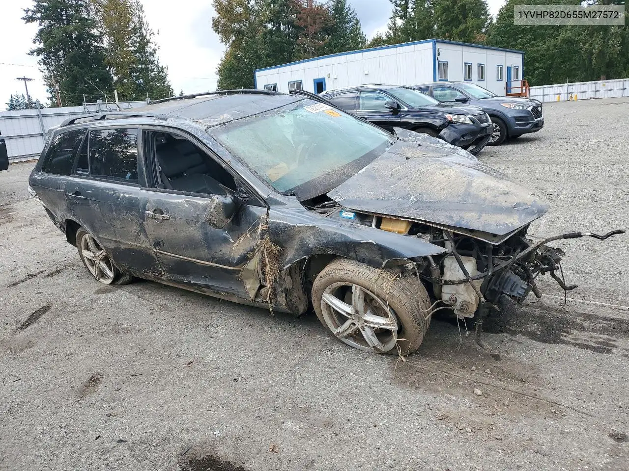 2005 MAZDA 6 VIN 1YVHP82D655M27572 — фото 4