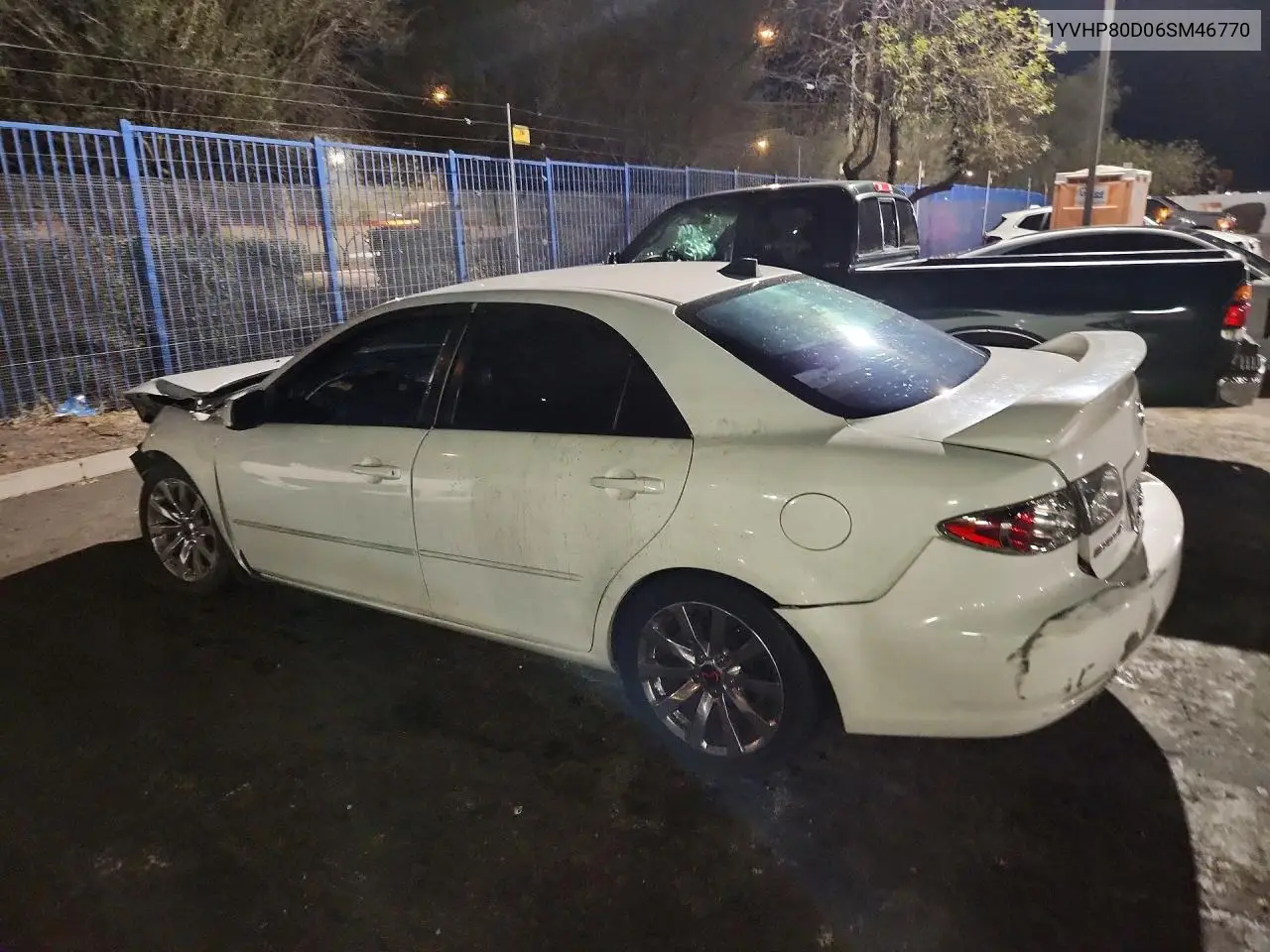 2006 MAZDA 6 VIN 1YVHP80D06SM46770 — фото 2