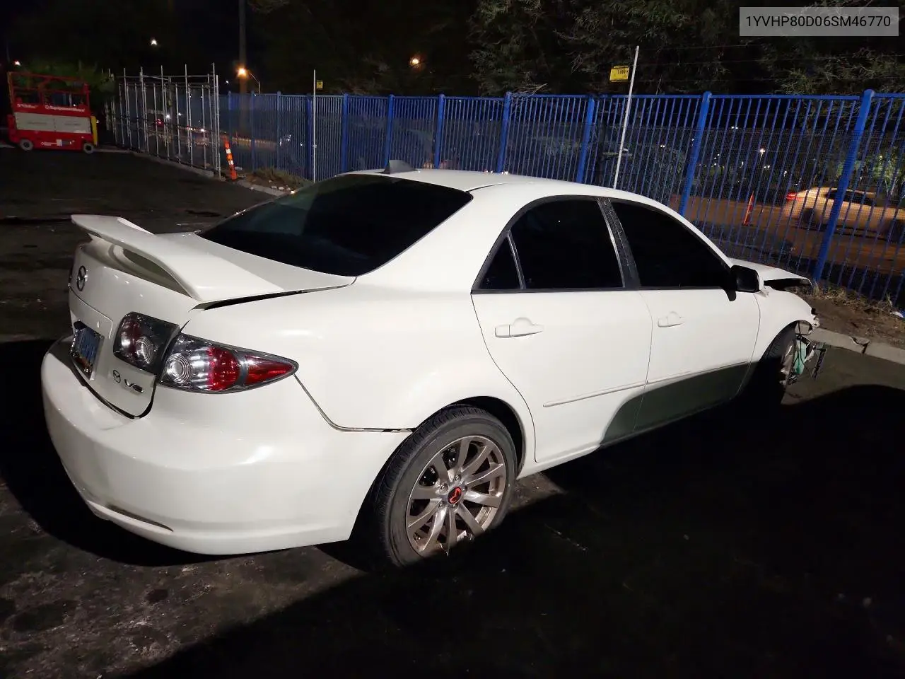 2006 MAZDA 6 VIN 1YVHP80D06SM46770 — фото 3