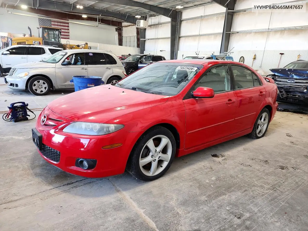 MAZDA 6 2006, VIN 1YVHP84D665M47657