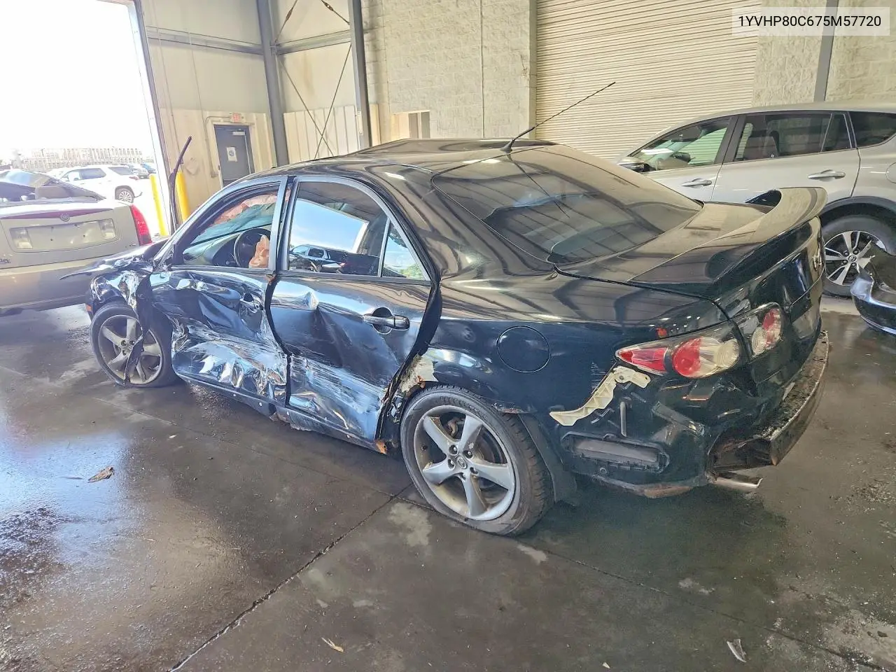 2007 MAZDA 6 VIN 1YVHP80C675M57720 — фото 2