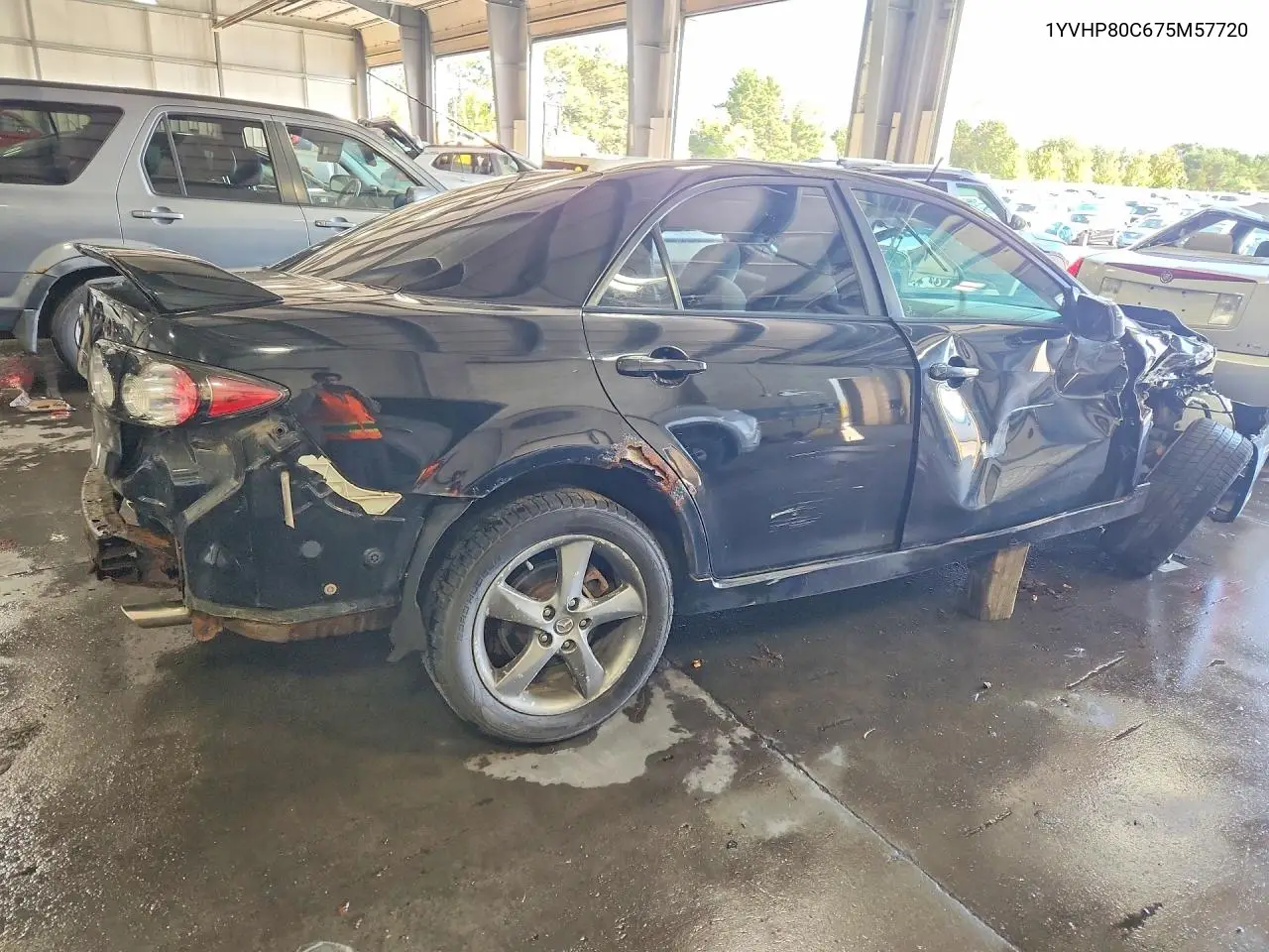 2007 MAZDA 6 VIN 1YVHP80C675M57720 — фото 3