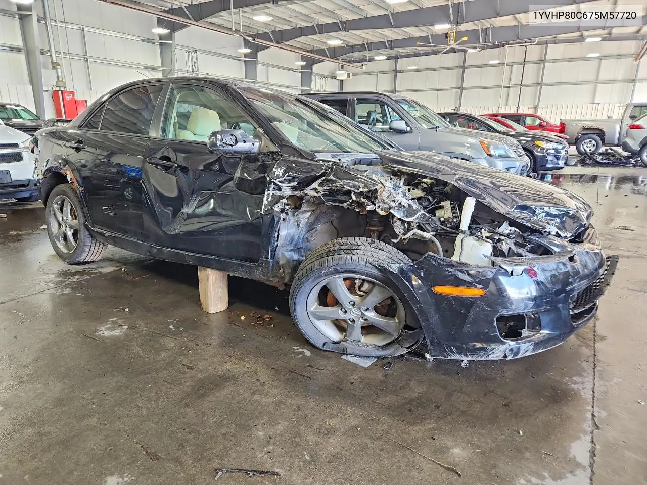 2007 MAZDA 6 VIN 1YVHP80C675M57720 — фото 4