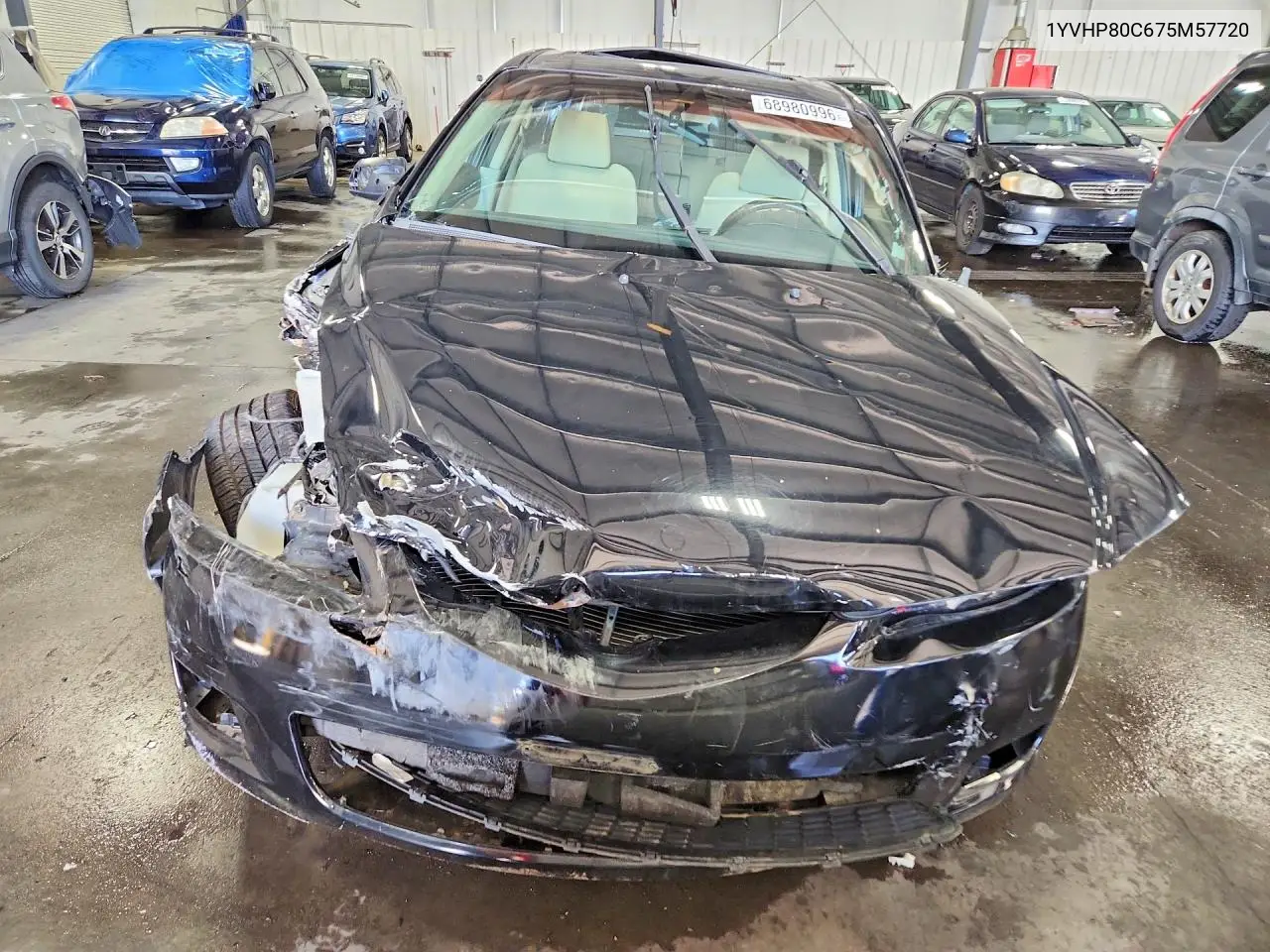 2007 MAZDA 6 VIN 1YVHP80C675M57720 — фото 5
