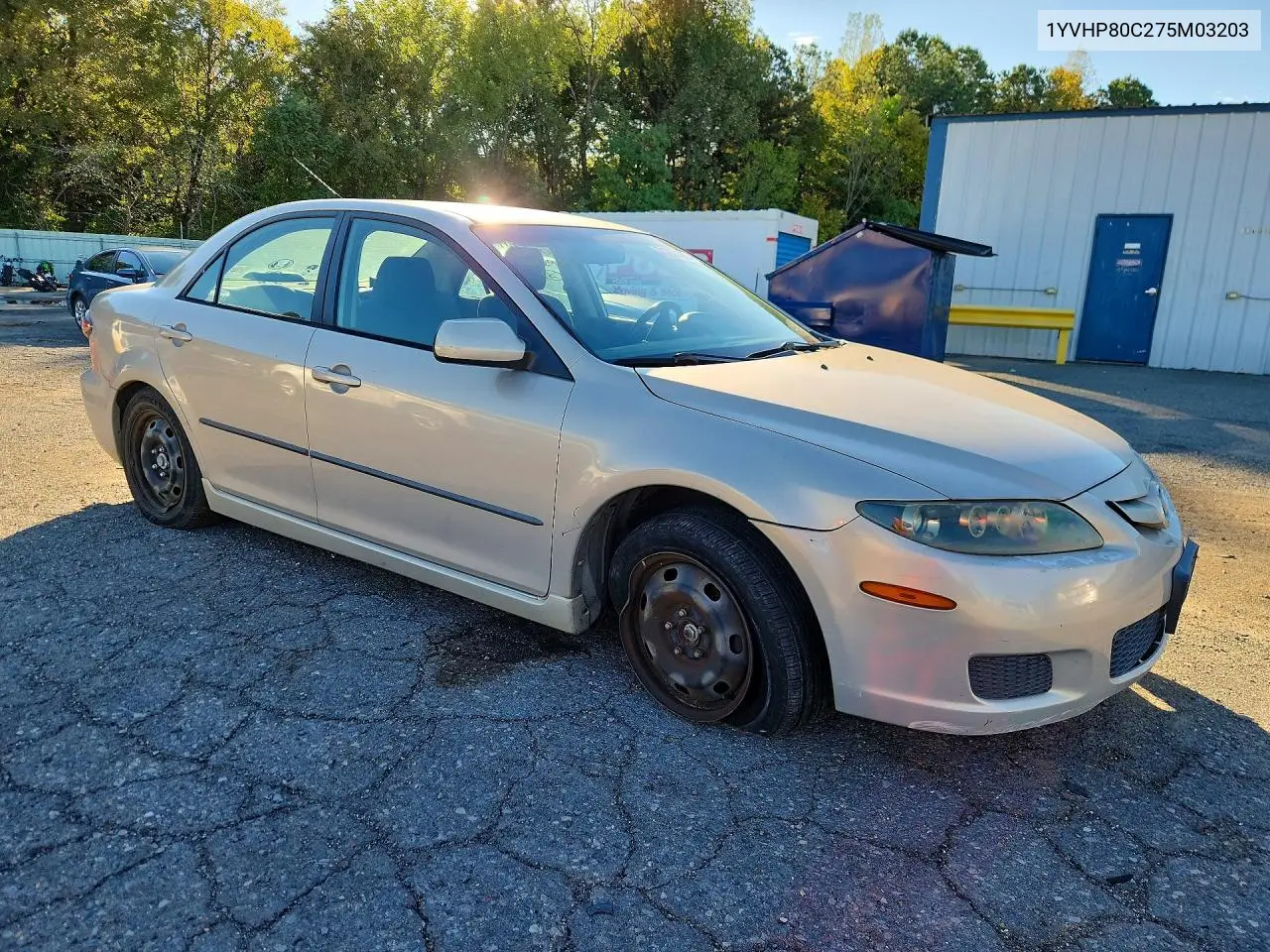 2007 MAZDA 6 VIN 1YVHP80C275M03203 — фото 4