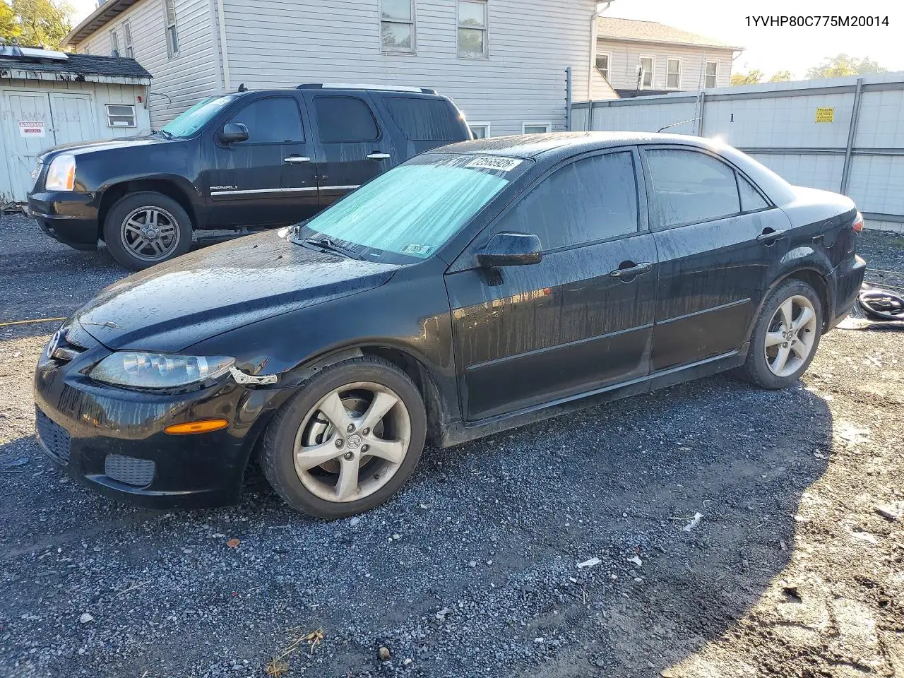 MAZDA 6 2007, VIN 1YVHP80C775M20014