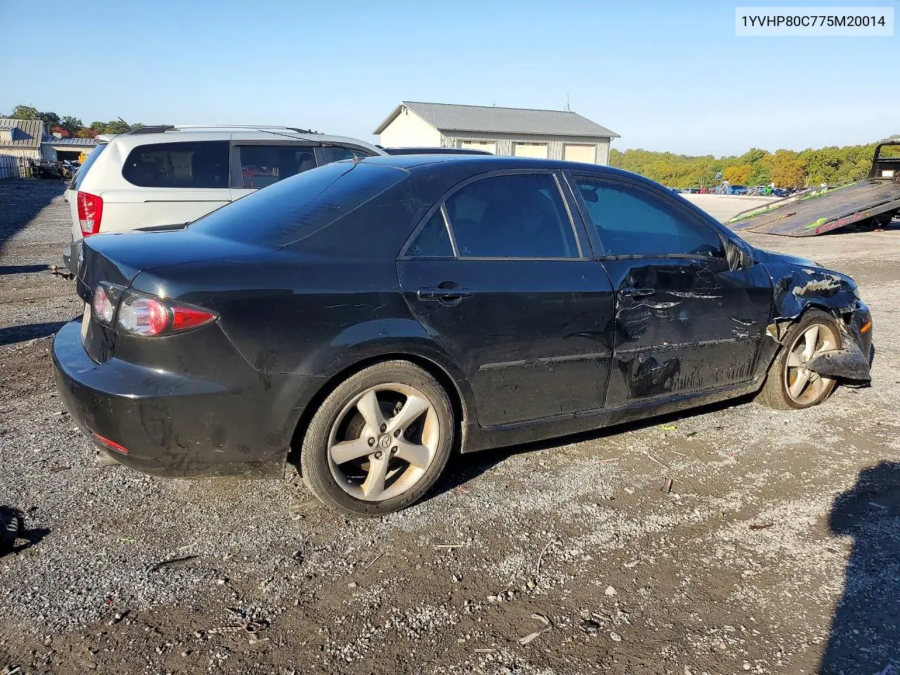 2007 MAZDA 6 VIN 1YVHP80C775M20014 — фото 3