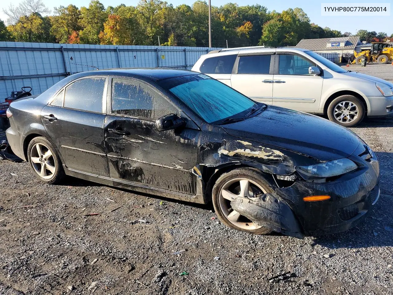 2007 MAZDA 6 VIN 1YVHP80C775M20014 — фото 4