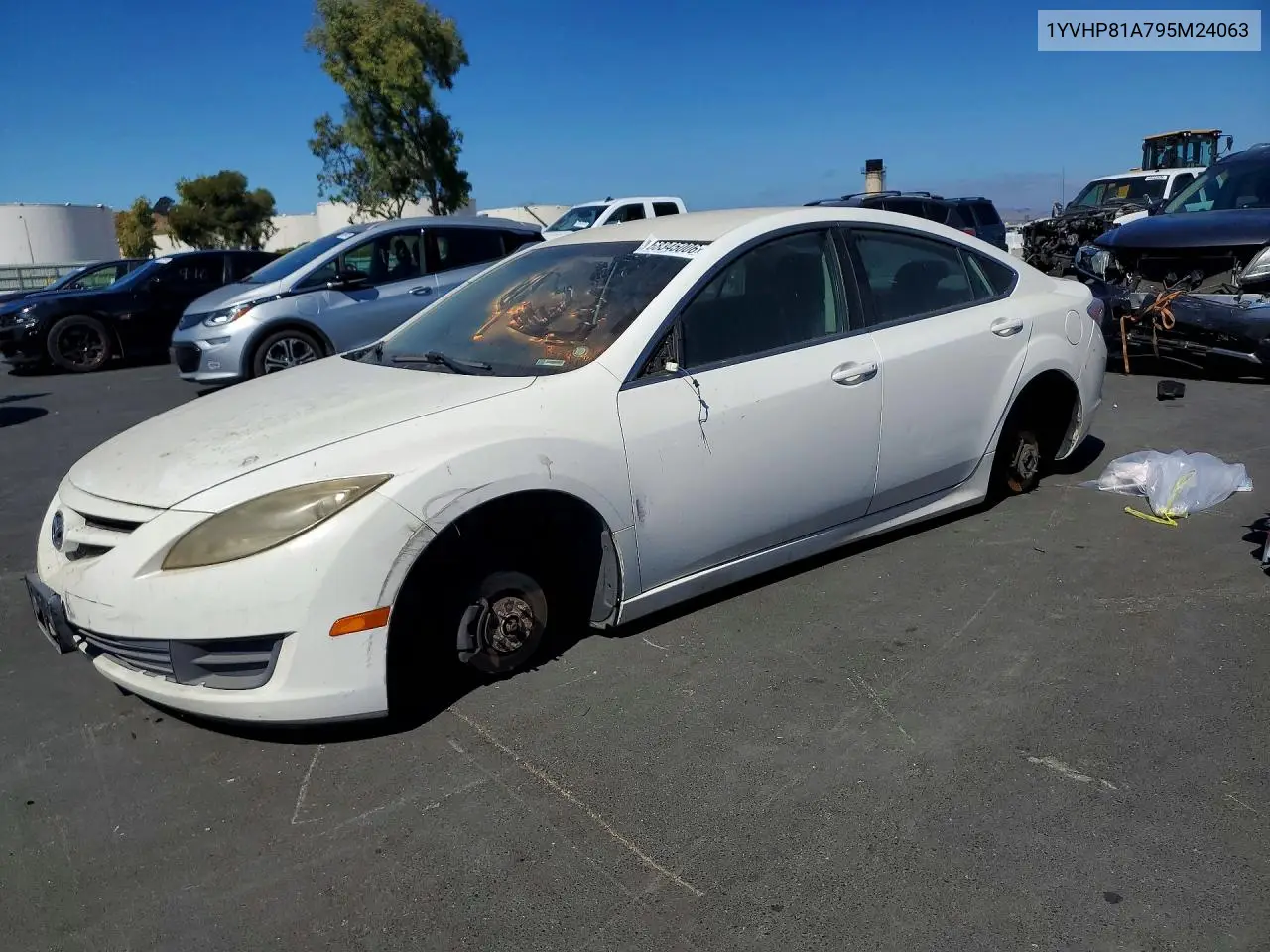 MAZDA 6 2009, VIN 1YVHP81A795M24063