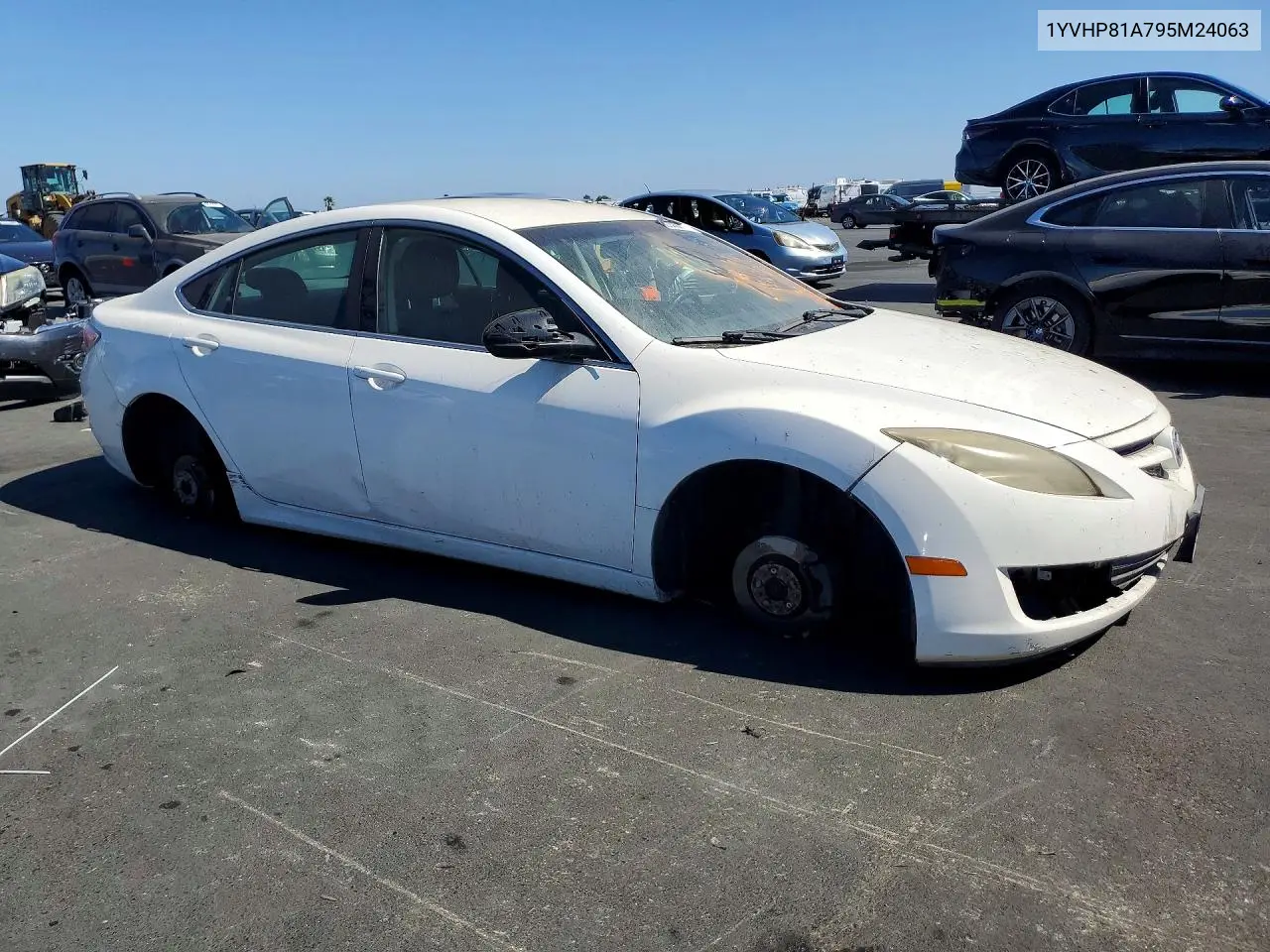 2009 MAZDA 6 VIN 1YVHP81A795M24063 — фото 4