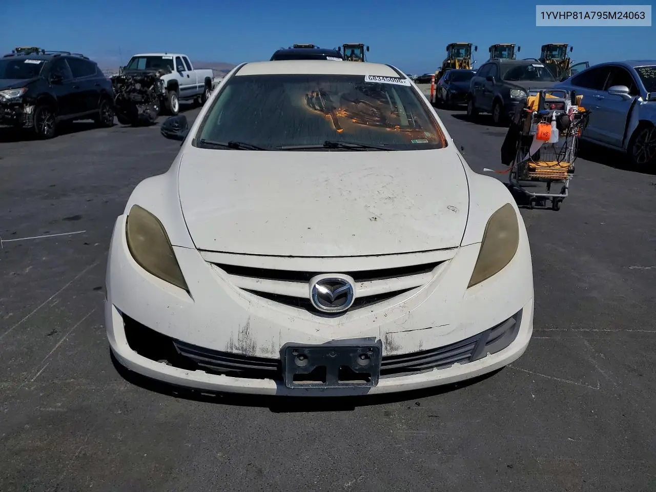 2009 MAZDA 6 VIN 1YVHP81A795M24063 — фото 5