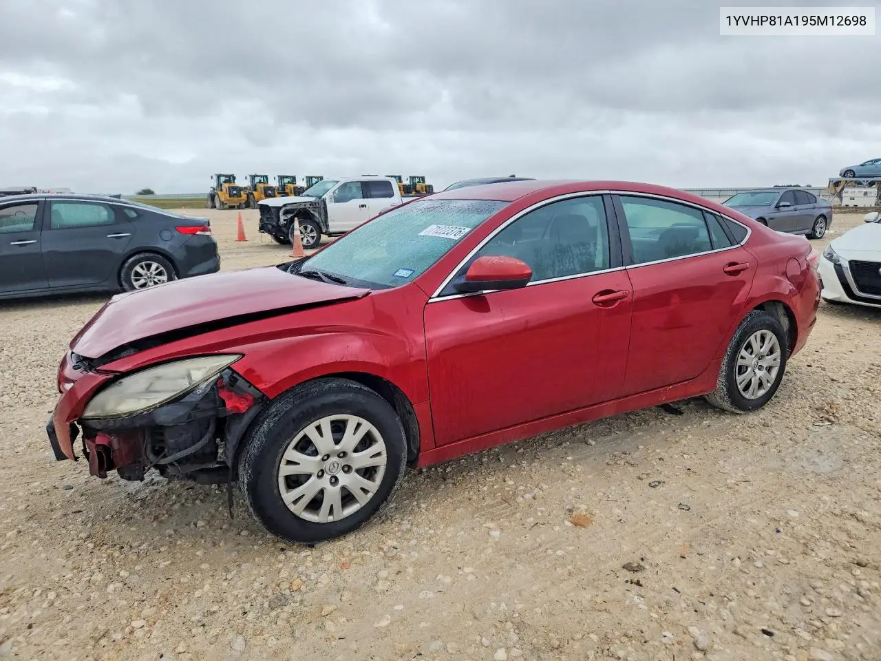 MAZDA 6 2009, VIN 1YVHP81A195M12698