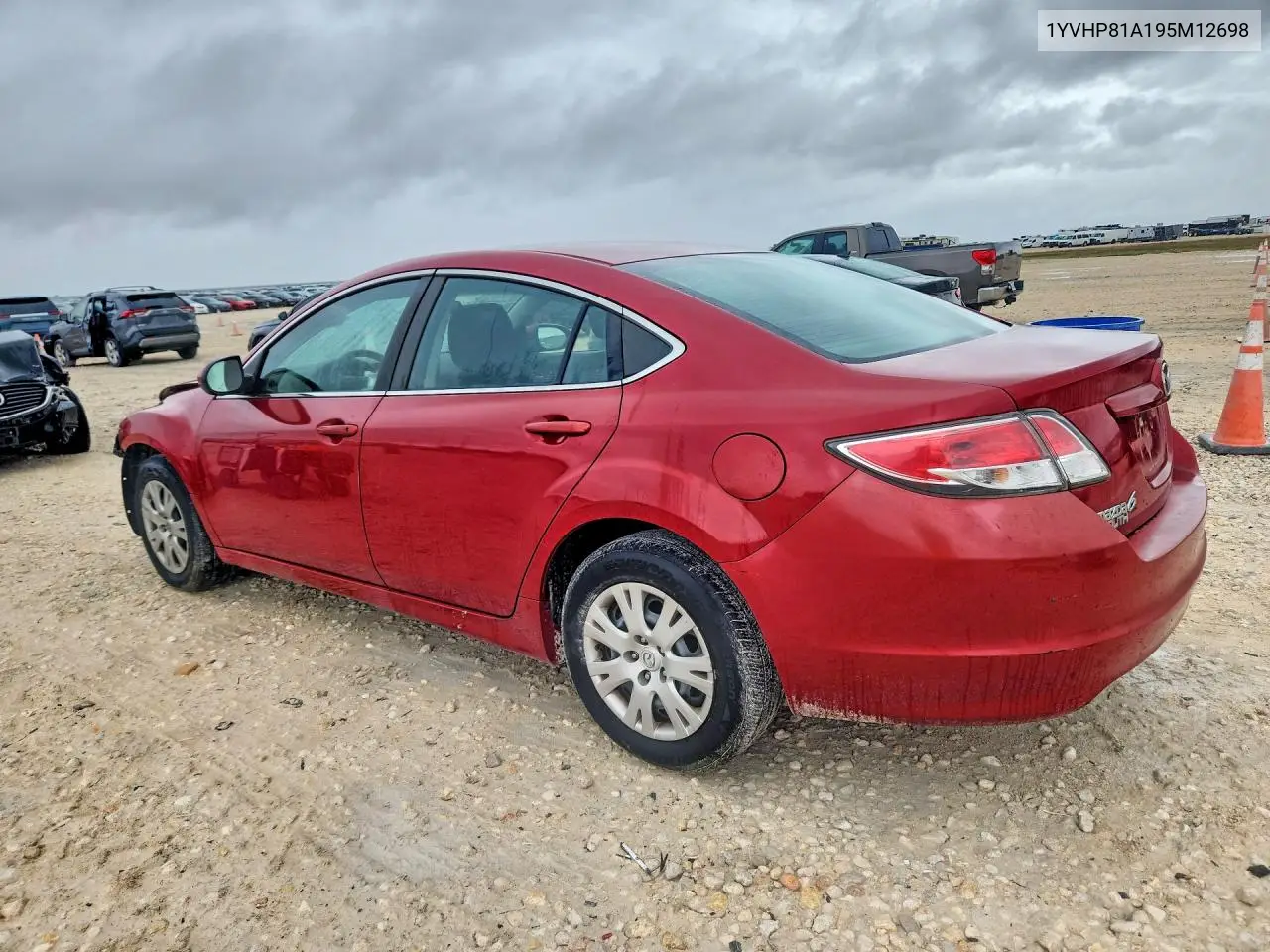 2009 MAZDA 6 VIN 1YVHP81A195M12698 — фото 2