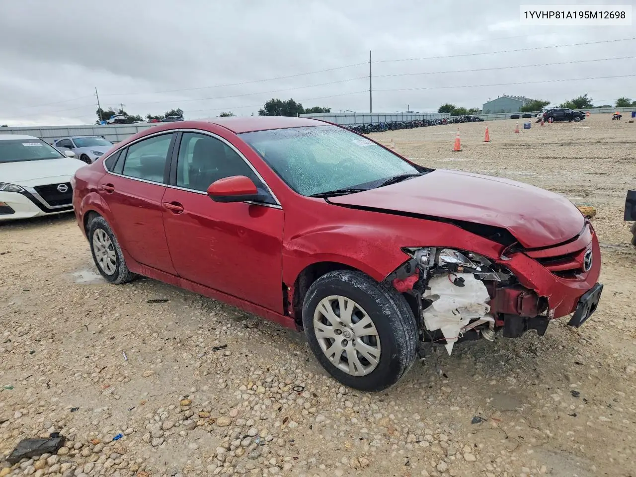 2009 MAZDA 6 VIN 1YVHP81A195M12698 — фото 4
