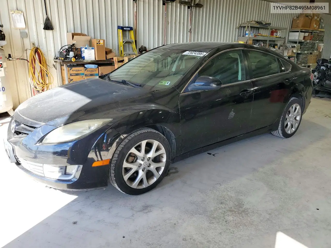 MAZDA 6 2009, VIN 1YVHP82B495M08961