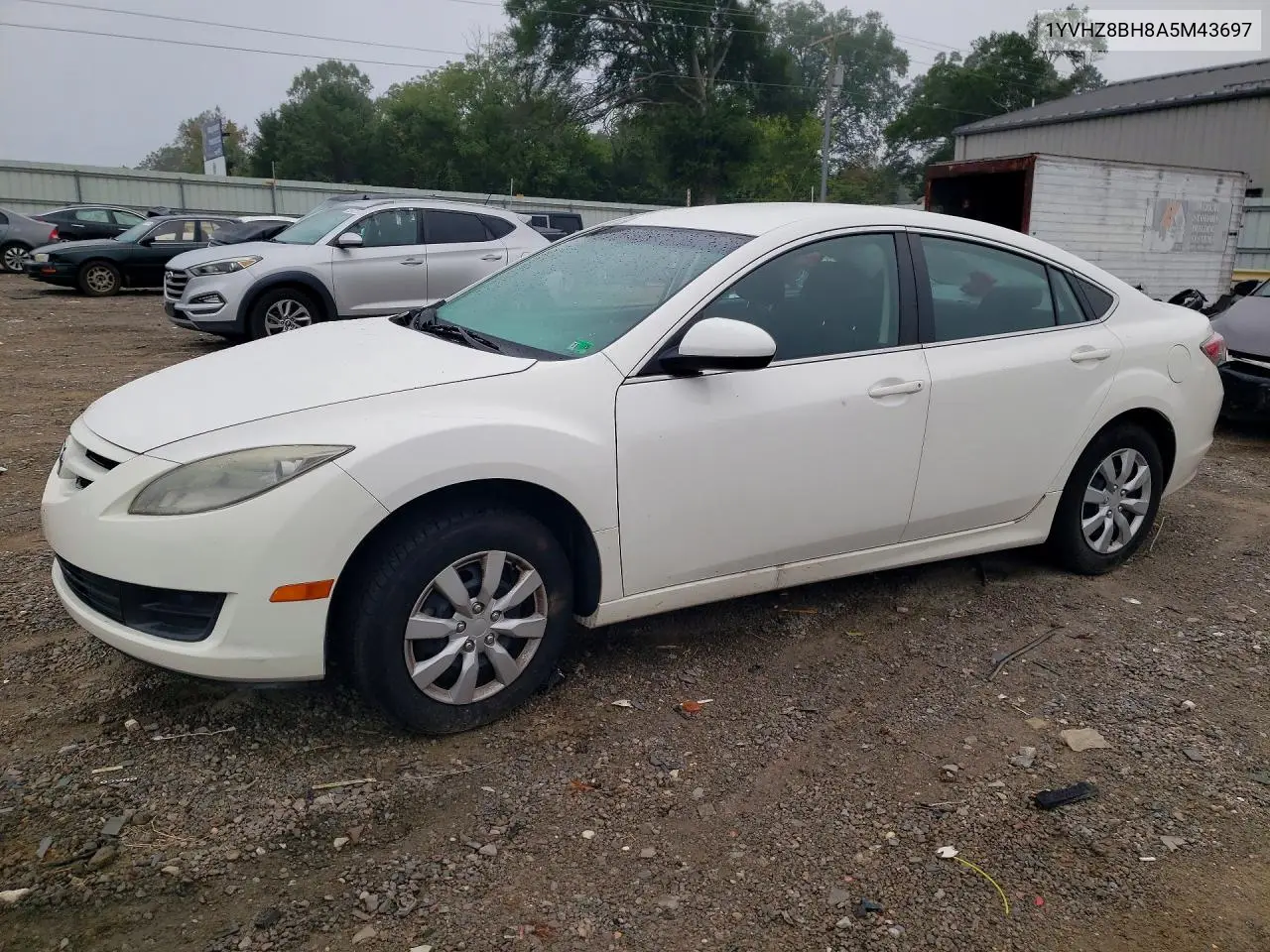 MAZDA 6 2010, VIN 1YVHZ8BH8A5M43697
