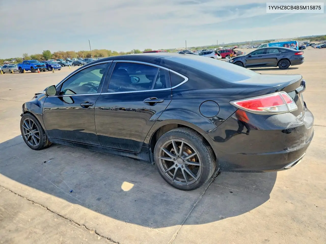 2011 MAZDA 6 VIN 1YVHZ8CB4B5M15875 — фото 2