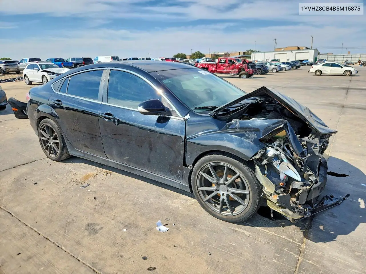 2011 MAZDA 6 VIN 1YVHZ8CB4B5M15875 — фото 4