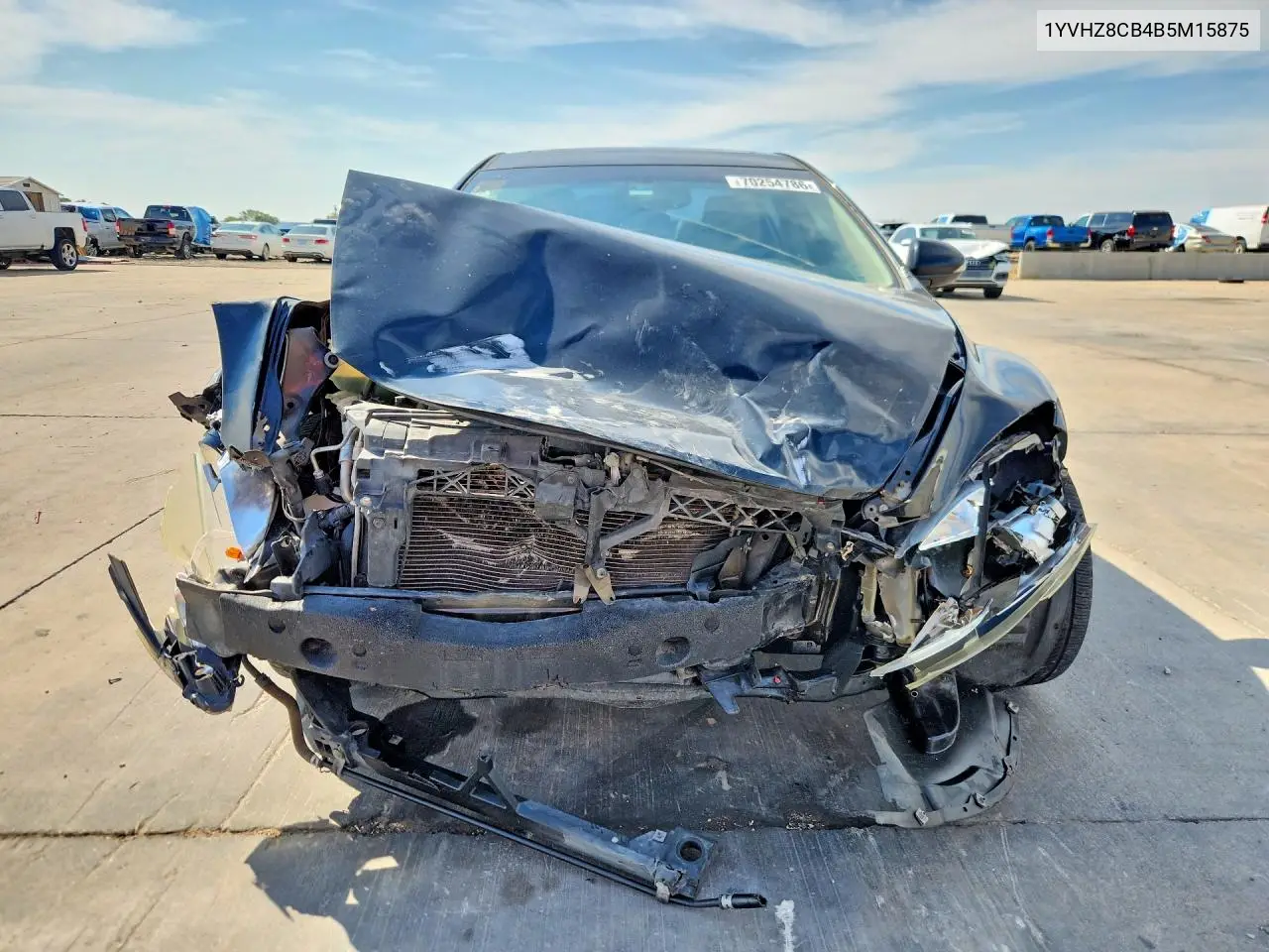 2011 MAZDA 6 VIN 1YVHZ8CB4B5M15875 — фото 5
