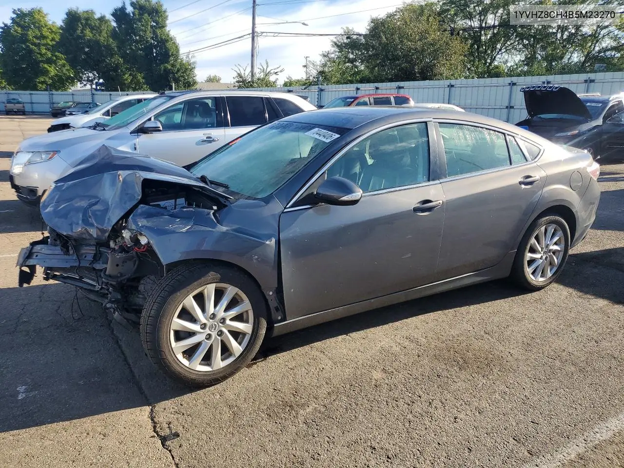 MAZDA 6 2011, VIN 1YVHZ8CH4B5M23270
