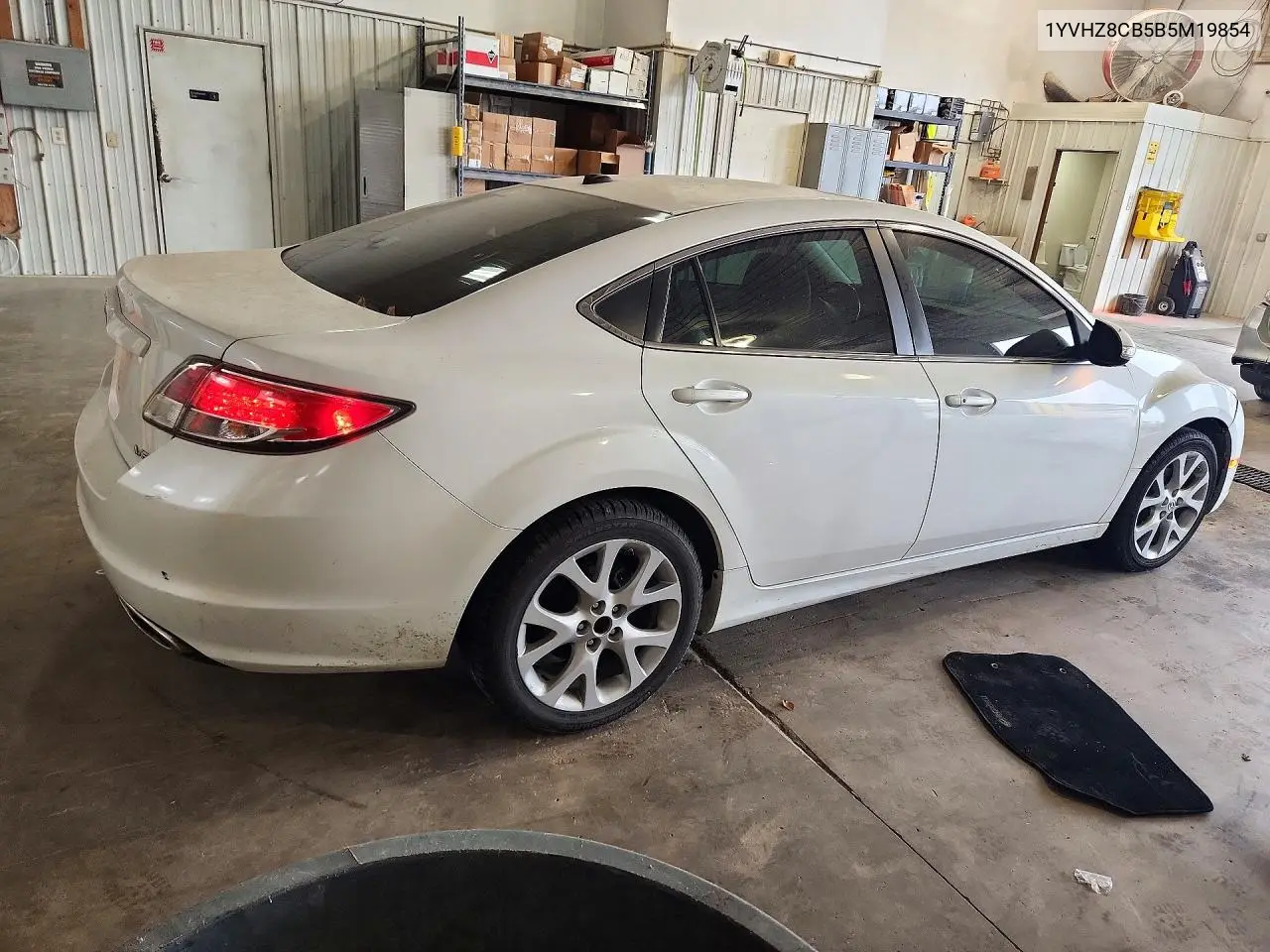 2011 MAZDA 6 VIN 1YVHZ8CB5B5M19854 — фото 3
