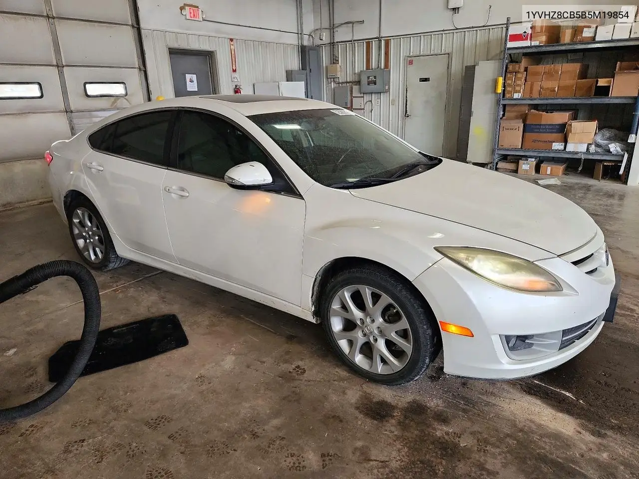 2011 MAZDA 6 VIN 1YVHZ8CB5B5M19854 — фото 4